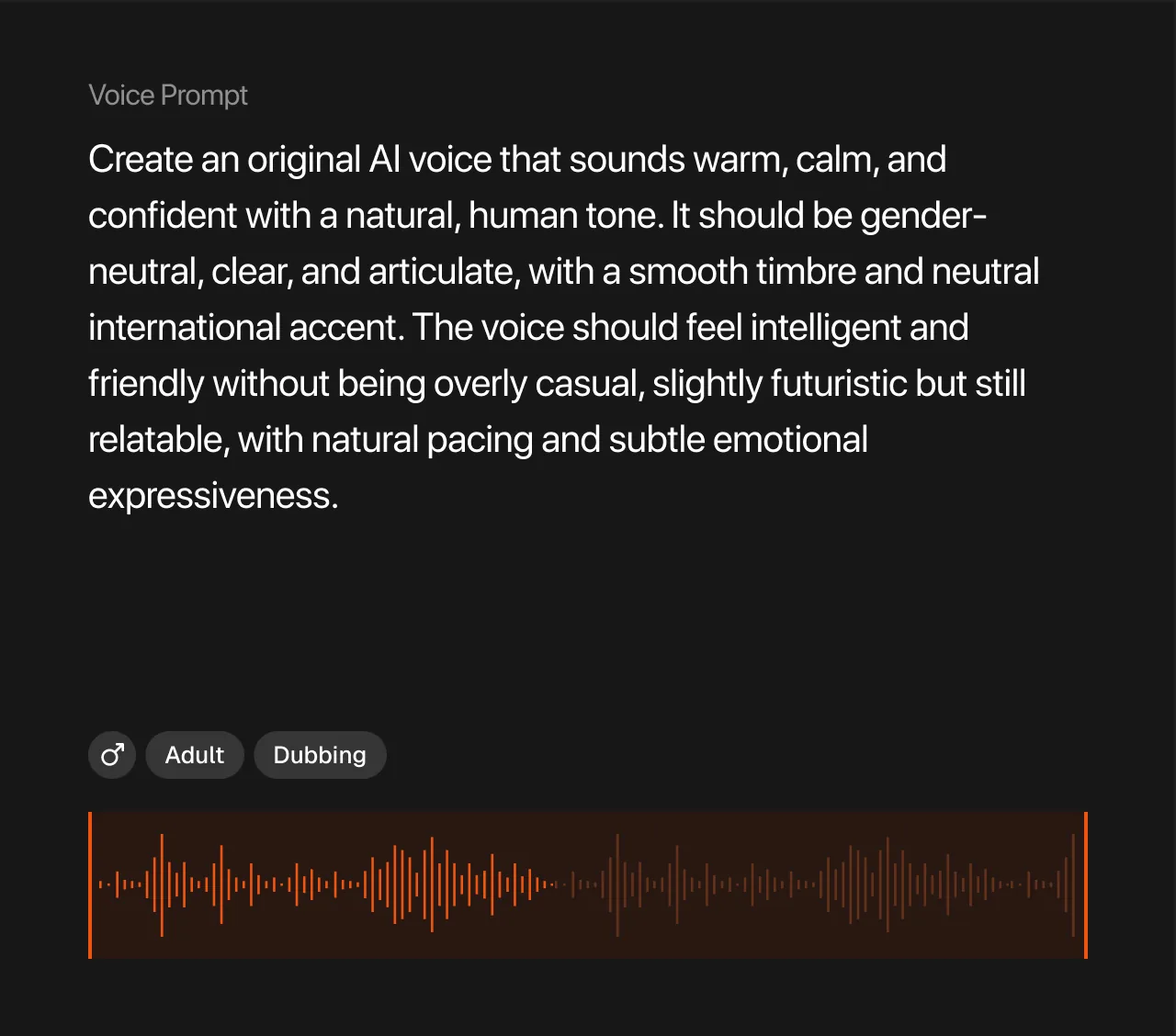 Voice Generator